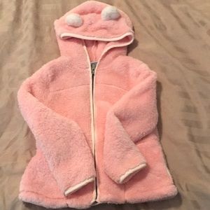 Girls pink fleece! Worn once.